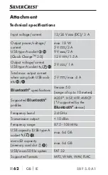 Предварительный просмотр 65 страницы Silvercrest 340116 2001 Operating Instructions Manual