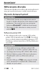 Предварительный просмотр 163 страницы Silvercrest 340116 2001 Operating Instructions Manual