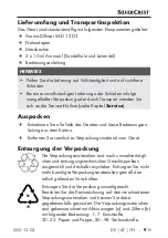 Preview for 12 page of Silvercrest 340458-1910 Operating Instructions Manual