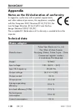 Preview for 35 page of Silvercrest 340458-1910 Operating Instructions Manual