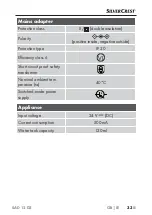 Preview for 36 page of Silvercrest 340458-1910 Operating Instructions Manual