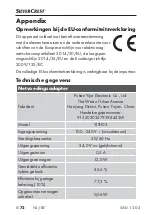 Preview for 75 page of Silvercrest 340458-1910 Operating Instructions Manual