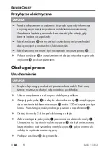 Preview for 89 page of Silvercrest 340458-1910 Operating Instructions Manual