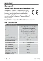 Preview for 93 page of Silvercrest 340458-1910 Operating Instructions Manual