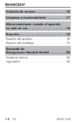 Preview for 6 page of Silvercrest 340482 1910 Operating Instructions Manual