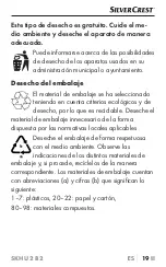 Preview for 23 page of Silvercrest 340482 1910 Operating Instructions Manual