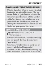 Preview for 109 page of Silvercrest 340530 1910 Operating Instructions Manual