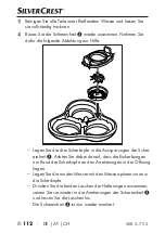 Предварительный просмотр 116 страницы Silvercrest 340530 1910 Operating Instructions Manual