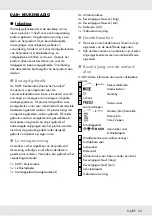 Preview for 62 page of Silvercrest 341159 1910 Operation And Safety Notes