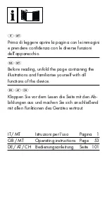 Preview for 2 page of Silvercrest 341802 1910 Operating Instructions Manual