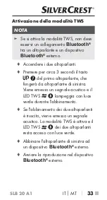 Preview for 36 page of Silvercrest 341802 1910 Operating Instructions Manual