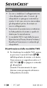 Preview for 37 page of Silvercrest 341802 1910 Operating Instructions Manual