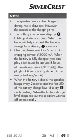 Preview for 72 page of Silvercrest 341802 1910 Operating Instructions Manual