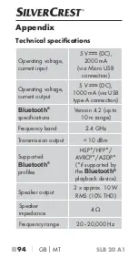 Preview for 97 page of Silvercrest 341802 1910 Operating Instructions Manual