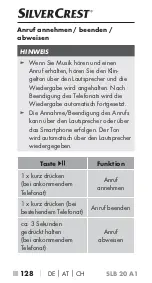 Preview for 131 page of Silvercrest 341802 1910 Operating Instructions Manual