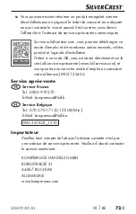 Preview for 76 page of Silvercrest 341803 1910 Operating Instructions Manual