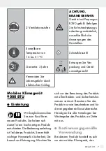 Предварительный просмотр 7 страницы Silvercrest 344218 1910 Operation And Safety Notes