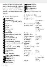 Предварительный просмотр 30 страницы Silvercrest 344218 1910 Operation And Safety Notes