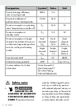 Предварительный просмотр 32 страницы Silvercrest 344218 1910 Operation And Safety Notes