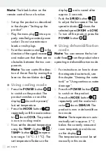 Предварительный просмотр 40 страницы Silvercrest 344218 1910 Operation And Safety Notes