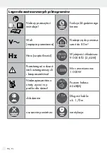 Предварительный просмотр 96 страницы Silvercrest 344218 1910 Operation And Safety Notes