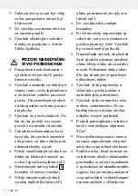 Предварительный просмотр 148 страницы Silvercrest 344218 1910 Operation And Safety Notes