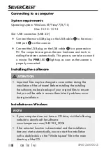 Preview for 12 page of Silvercrest 345185 2004 Operating Instructions Manual