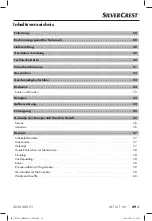 Предварительный просмотр 52 страницы Silvercrest 345594 2004 Operating Instructions Manual