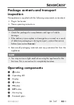 Preview for 86 page of Silvercrest 346692 2001 Operating Instructions Manual