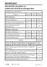 Preview for 121 page of Silvercrest 346692 2001 Operating Instructions Manual