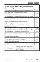 Preview for 122 page of Silvercrest 346692 2001 Operating Instructions Manual