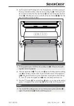 Предварительный просмотр 12 страницы Silvercrest 346881 2001 Operating Instructions Manual