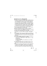 Preview for 55 page of Silvercrest 347601 2001 Operating Instructions Manual