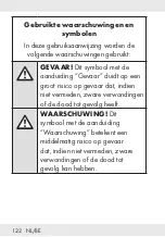 Предварительный просмотр 122 страницы Silvercrest 351364 2007 Operation And Safety Notes