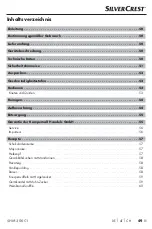 Предварительный просмотр 52 страницы Silvercrest 352660 2010 Operating Instructions Manual