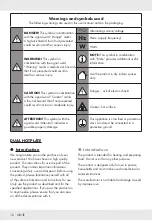 Preview for 15 page of Silvercrest 352736 2010 Operation And Safety Notes