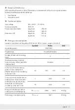 Preview for 16 page of Silvercrest 352736 2010 Operation And Safety Notes