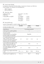 Preview for 86 page of Silvercrest 352736 2010 Operation And Safety Notes