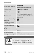 Preview for 9 page of Silvercrest 353054_2007 Operating Instructions Manual