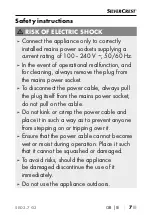 Preview for 10 page of Silvercrest 353054_2007 Operating Instructions Manual