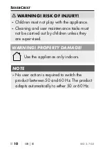 Preview for 13 page of Silvercrest 353054_2007 Operating Instructions Manual