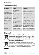 Preview for 19 page of Silvercrest 353054_2007 Operating Instructions Manual