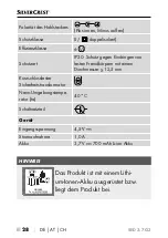 Preview for 31 page of Silvercrest 353054_2007 Operating Instructions Manual