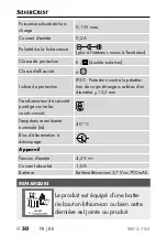 Preview for 53 page of Silvercrest 353054_2007 Operating Instructions Manual