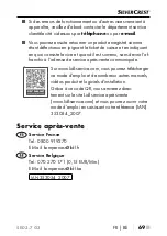 Preview for 72 page of Silvercrest 353054_2007 Operating Instructions Manual