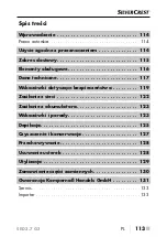 Preview for 116 page of Silvercrest 353054_2007 Operating Instructions Manual