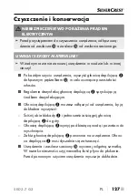 Preview for 130 page of Silvercrest 353054_2007 Operating Instructions Manual