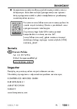 Preview for 136 page of Silvercrest 353054_2007 Operating Instructions Manual