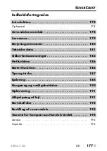 Preview for 180 page of Silvercrest 353054_2007 Operating Instructions Manual