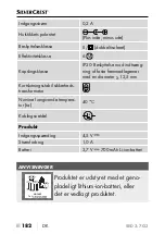 Preview for 185 page of Silvercrest 353054_2007 Operating Instructions Manual